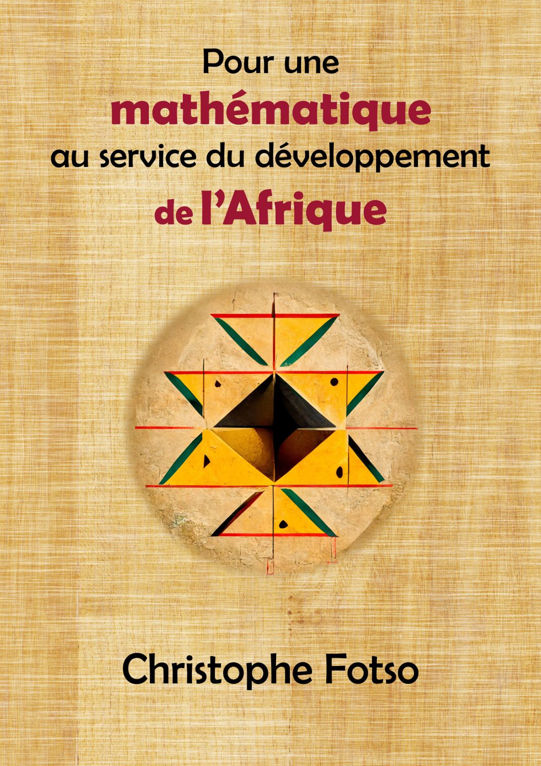 Page couverture de Pour une mathématique au service du développement de l’Afrique